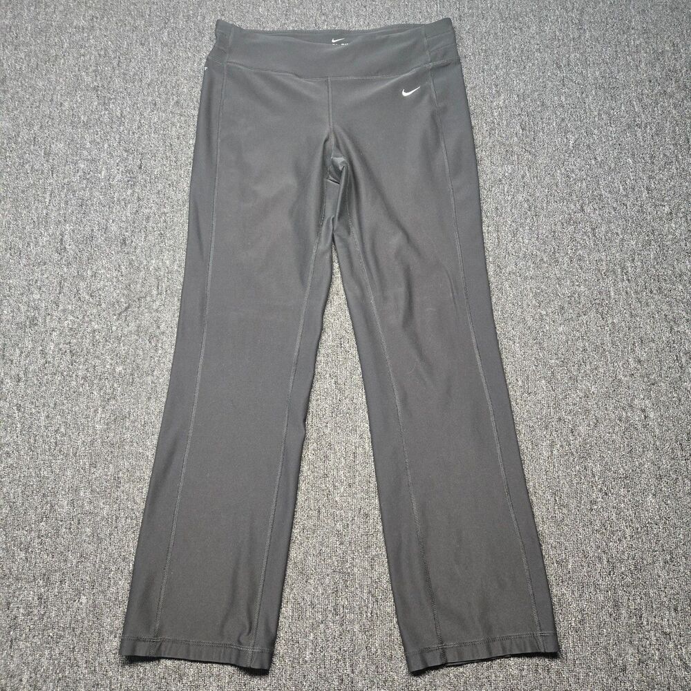 Nike Dri‑FIT Leggings Women’s M Black Athletic Training Stretch
